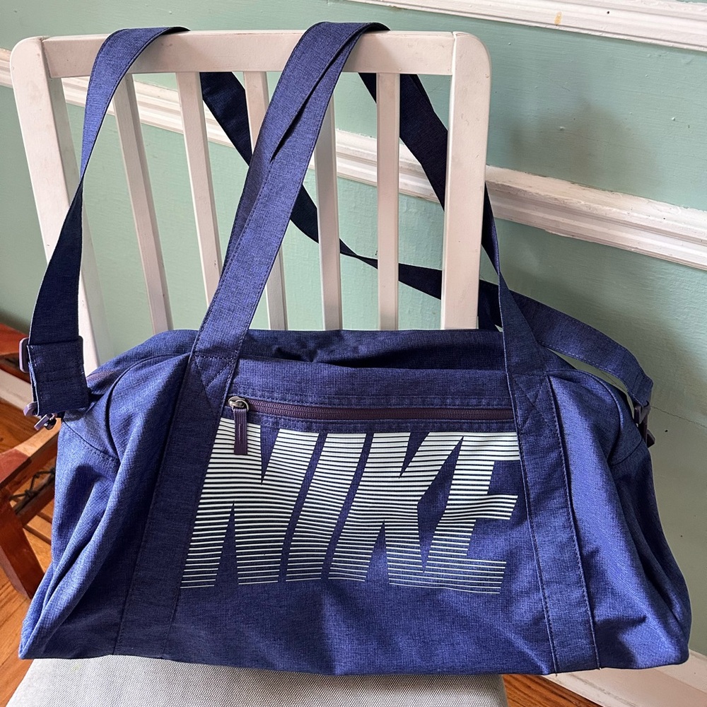 Nike Blue Duffel Bag for the Gym or Sports